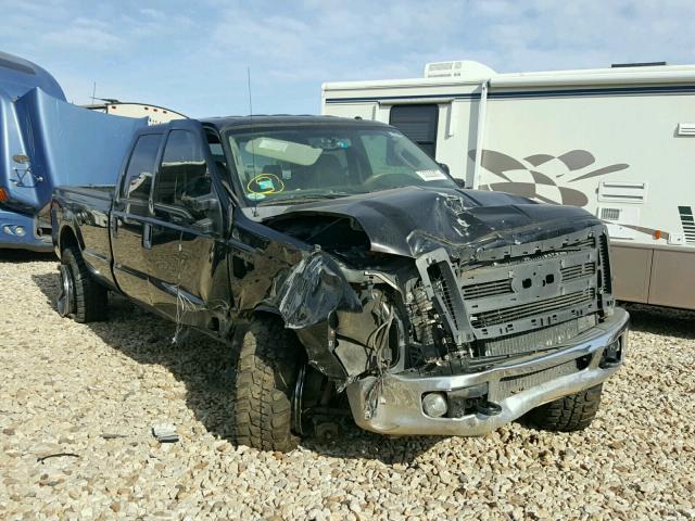 1FTWW31R78EC95281 - 2008 FORD F350 SRW S BLACK photo 1