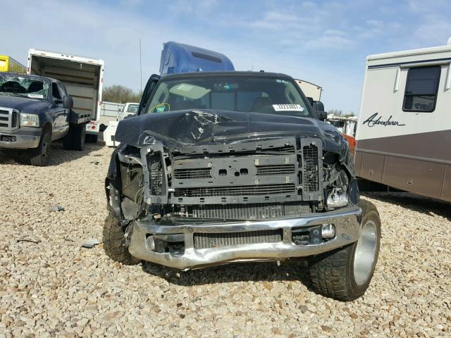 1FTWW31R78EC95281 - 2008 FORD F350 SRW S BLACK photo 9