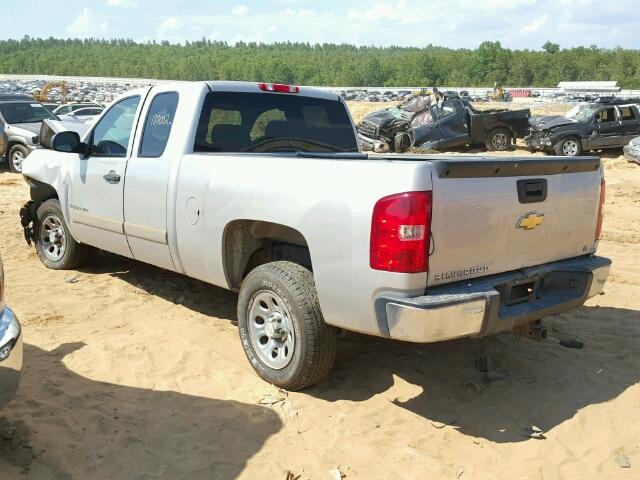 2GCEC19C881235035 - 2008 CHEVROLET SILVERADO GRAY photo 3