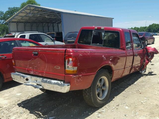 1FTCR14X5TPA85333 - 1996 FORD RANGER SUP RED photo 4