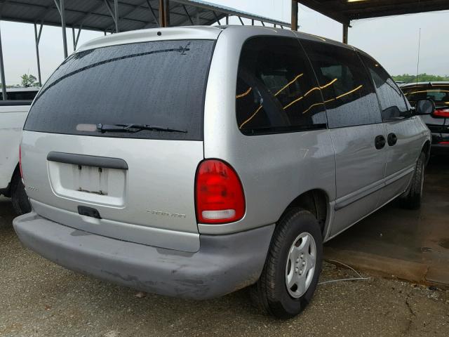 2B4GP2537YR856015 - 2000 DODGE CARAVAN SILVER photo 4