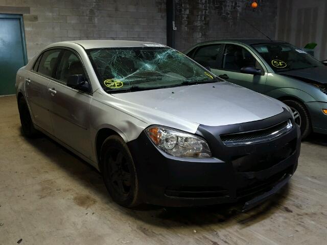 1G1ZA5EB2A4107498 - 2010 CHEVROLET MALIBU LS SILVER photo 1