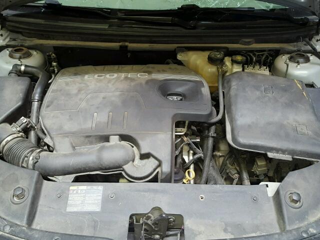 1G1ZA5EB2A4107498 - 2010 CHEVROLET MALIBU LS SILVER photo 7
