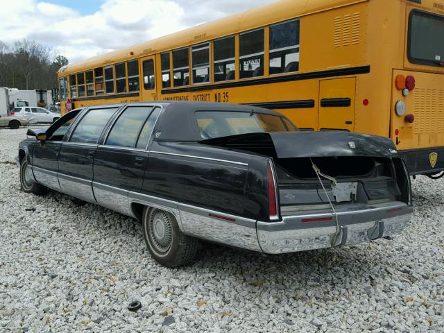 1G6DW52P5RR723104 - 1994 CADILLAC FLEETWOOD BLACK photo 3