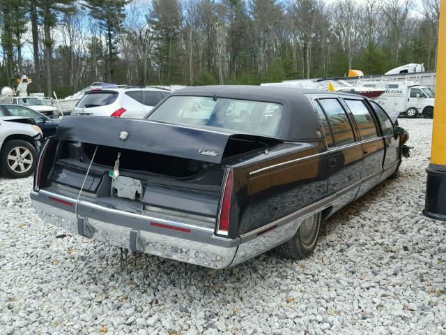 1G6DW52P5RR723104 - 1994 CADILLAC FLEETWOOD BLACK photo 4