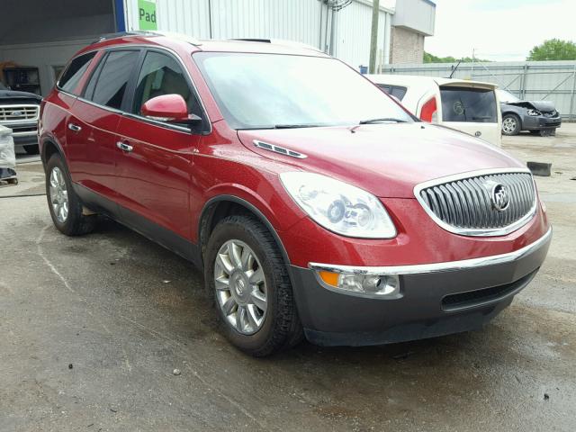 5GAKRCED7CJ360653 - 2012 BUICK ENCLAVE RED photo 1