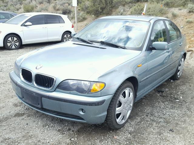 WBAEU334X2PF71953 - 2002 BMW 325 XI TEAL photo 2