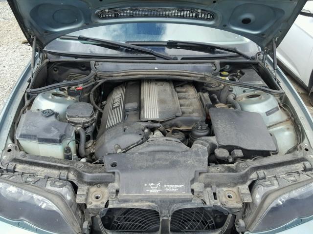 WBAEU334X2PF71953 - 2002 BMW 325 XI TEAL photo 7