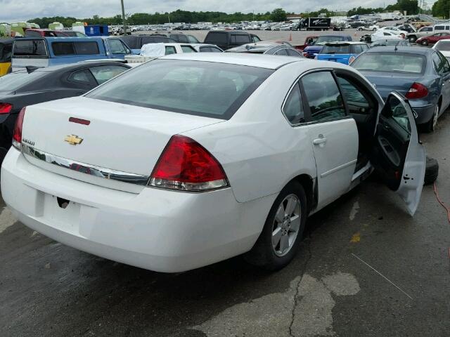 2G1WF5EK4B1142092 - 2011 CHEVROLET IMPALA LS WHITE photo 4