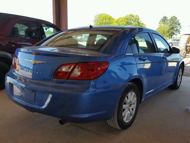 1C3LC46R97N597443 - 2007 CHRYSLER SEBRING BLUE photo 4