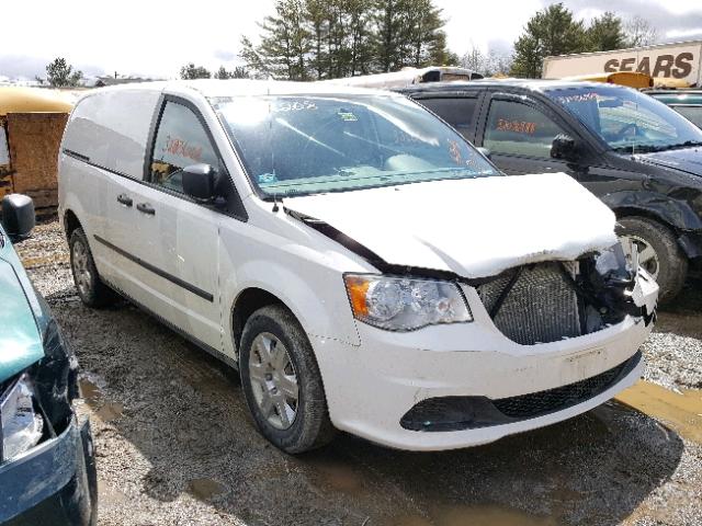 2C4RDGAG3CR265957 - 2012 DODGE RAM VAN WHITE photo 1