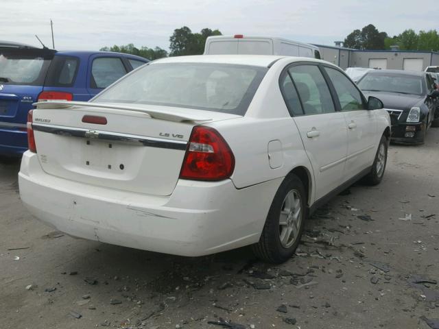 1G1ZT54885F286253 - 2005 CHEVROLET MALIBU LS თეთრი ფოტო 4
