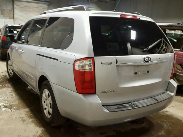 KNDMB233096282261 - 2009 KIA SEDONA EX GRAY photo 3