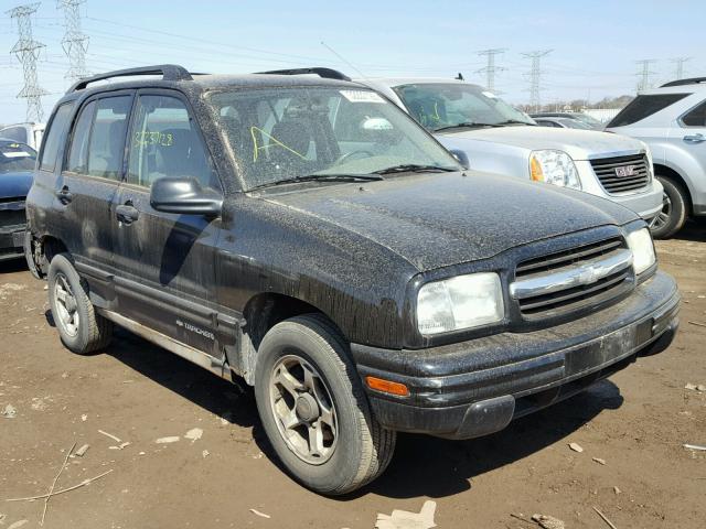 2CNBJ13C516954801 - 2001 CHEVROLET TRACKER BLACK photo 1