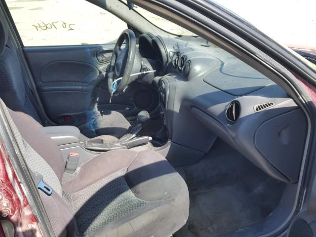 1G2NE52F14M595661 - 2004 PONTIAC GRAND AM S Tünd qırmızı foto 5