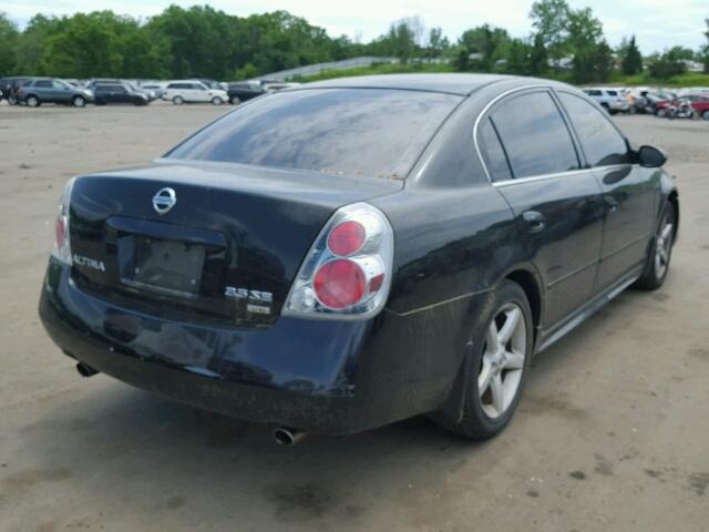 1N4BL11D66C106781 - 2006 NISSAN ALTIMA SE/ BLACK photo 4