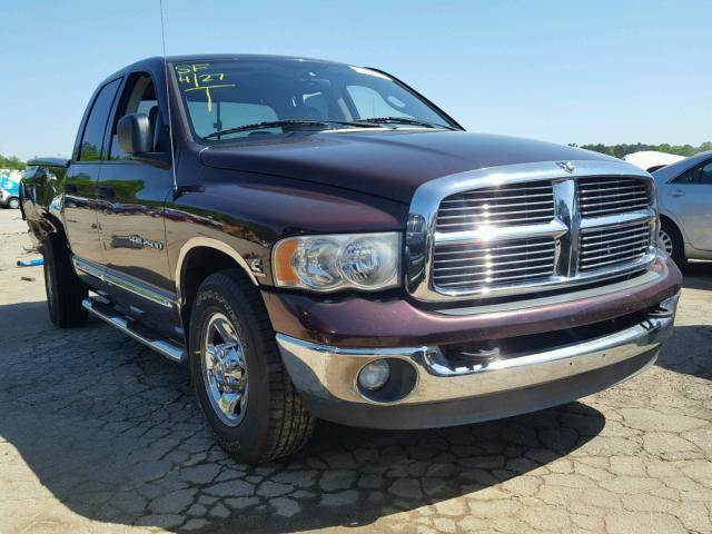 3D7KR28CX5G761510 - 2005 DODGE RAM 2500 S PURPLE photo 1