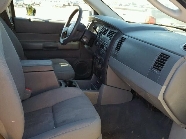 1D4HB38N45F599751 - 2005 DODGE DURANGO ST GRAY photo 5