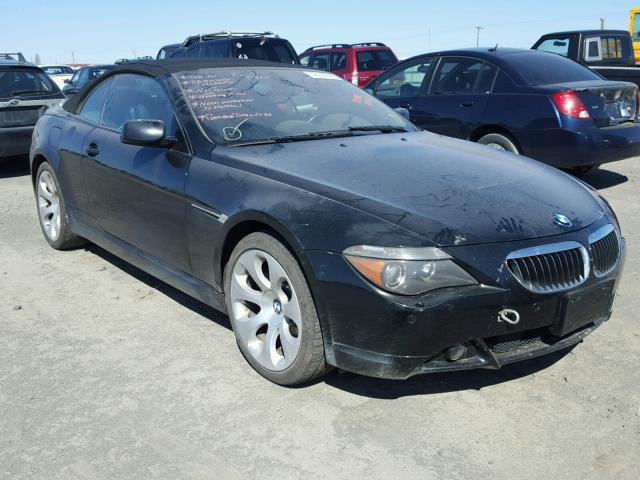 WBAEK13597CN82876 - 2007 BMW 650 I BLACK photo 1