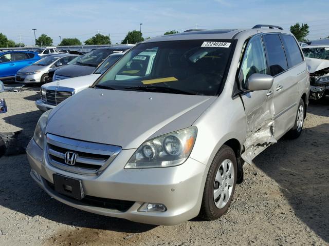 5FNRL38856B042099 - 2006 HONDA ODYSSEY TO SILVER photo 2