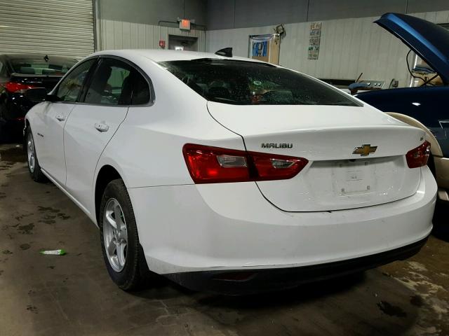 1G1ZB5ST0GF303463 - 2016 CHEVROLET MALIBU LS 白色 照片 3