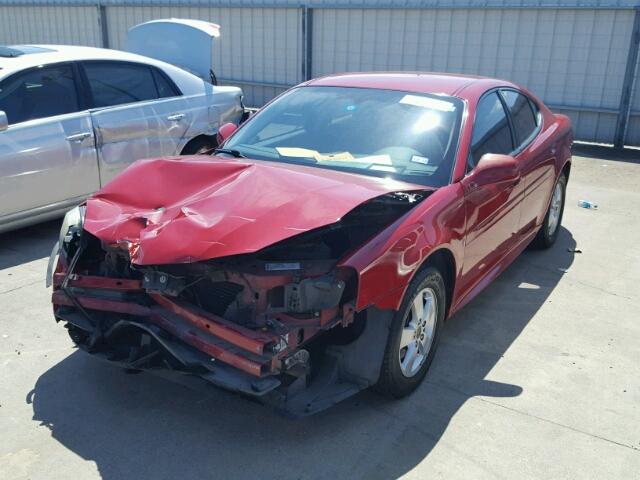 2G2WP552071203860 - 2007 PONTIAC GRAND PRIX RED photo 2