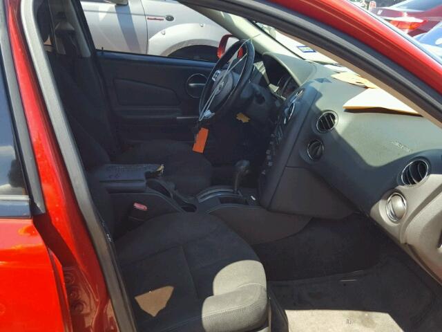 2G2WP552071203860 - 2007 PONTIAC GRAND PRIX RED photo 5