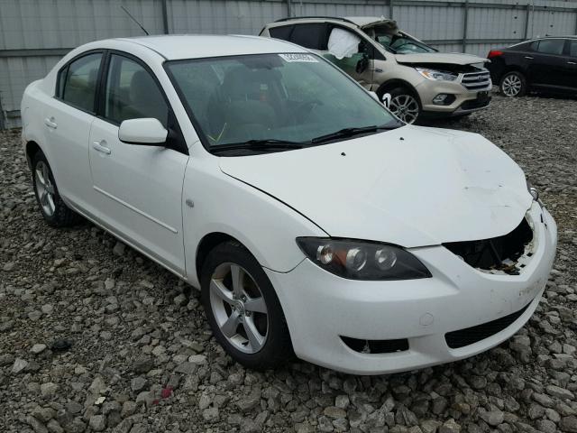 JM1BK12F151298795 - 2005 MAZDA 3 I WHITE photo 1