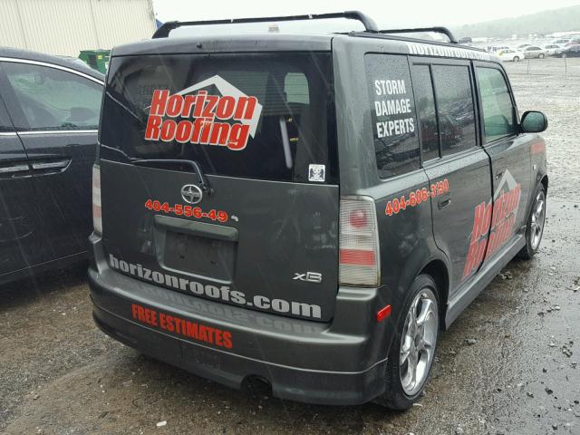 JTLKT324450205902 - 2005 TOYOTA SCION XB გრაფიტი ფოტო 4