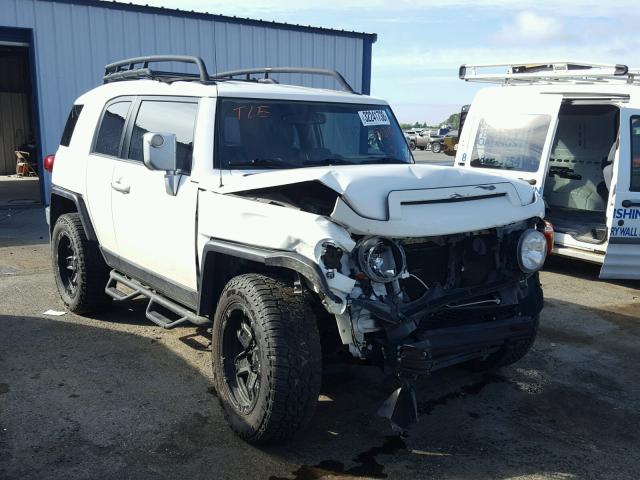 JTEBU4BF3DK151510 - 2013 TOYOTA FJ CRUISER WHITE photo 1