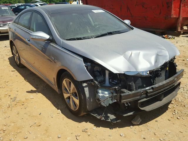 KMHEC4A40CA036612 - 2012 HYUNDAI SONATA HYB SILVER photo 1