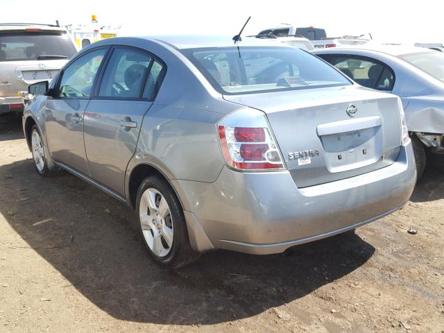 3N1AB61E88L644181 - 2008 NISSAN SENTRA 2.0 GRAY photo 3