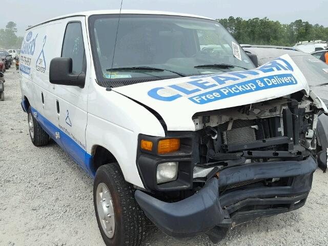 1FTNE1EW9CDA58471 - 2012 FORD ECONOLINE WHITE photo 1