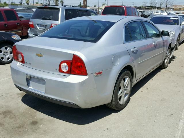 1G1ZH57B19F246515 - 2009 CHEVROLET MALIBU 1LT 银色 照片 4
