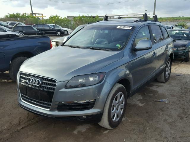 WA1AY74LX7D080981 - 2007 AUDI Q7 3.6 QUA GREEN photo 2