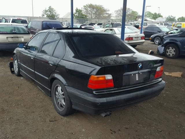WBACD4325TAV38243 - 1996 BMW 328 I AUTO BLACK photo 3