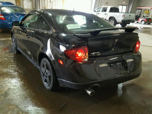 1G2AT18H997219365 - 2009 PONTIAC G5 GT BLACK photo 3