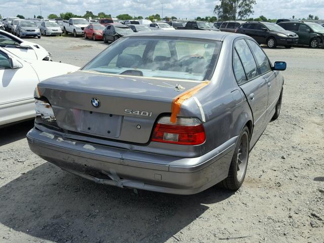 WBADN63492GN86029 - 2002 BMW 540 I AUTO GRAY photo 4