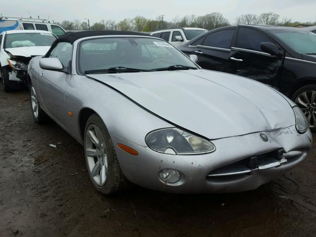 SAJDA42C242A37918 - 2004 JAGUAR XK8 SILVER photo 1