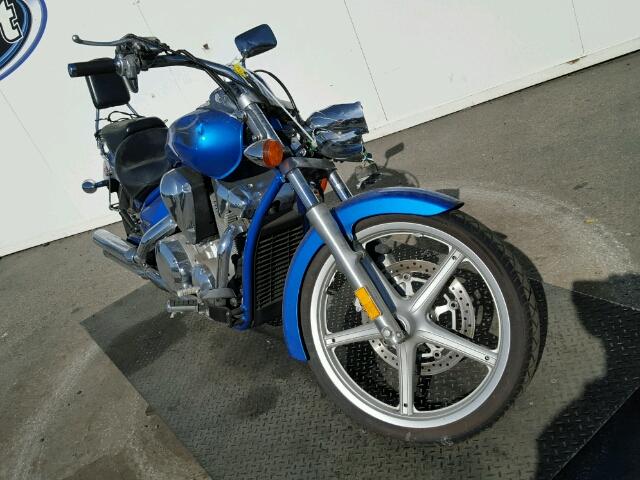 JH2SC6701CK200202 - 2012 HONDA VT1300CS BLUE photo 1