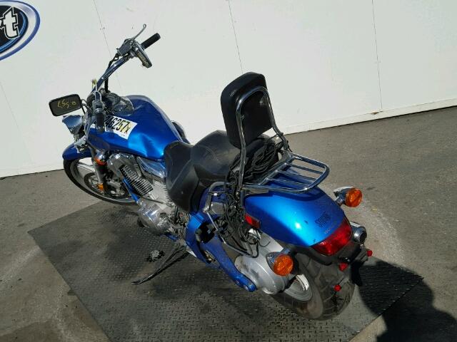 JH2SC6701CK200202 - 2012 HONDA VT1300CS BLUE photo 3