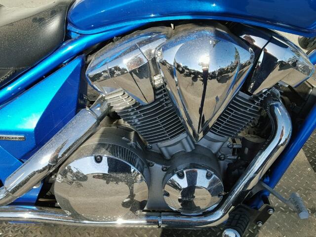 JH2SC6701CK200202 - 2012 HONDA VT1300CS BLUE photo 7