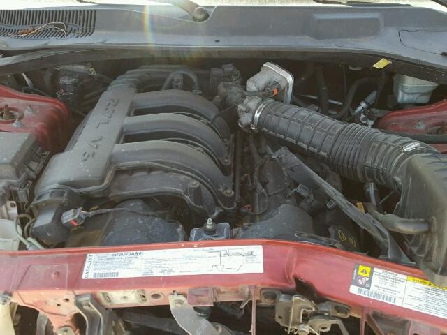 2C3KA43R07H678474 - 2007 CHRYSLER 300 RED photo 7
