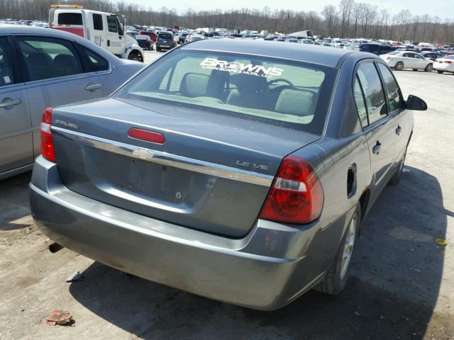 1G1ZT528X4F121810 - 2004 CHEVROLET MALIBU LS ლურჯი ფოტო 4