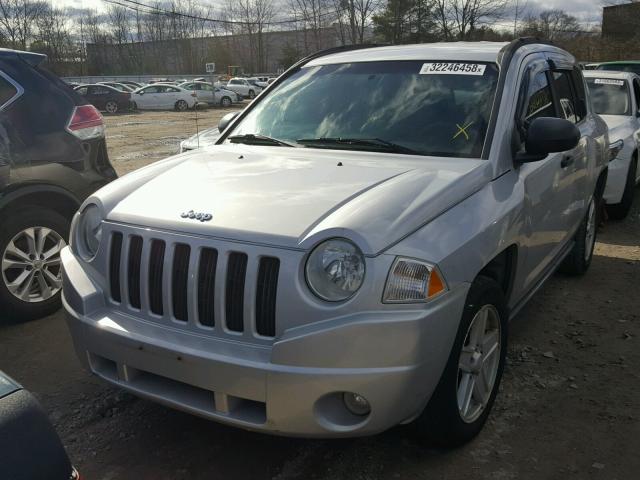 1J8FF47W97D210196 - 2007 JEEP COMPASS GRAY photo 2