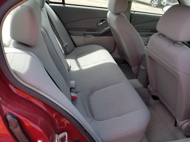 1G1ZS58F67F100868 - 2007 CHEVROLET MALIBU LS 红色 照片 6