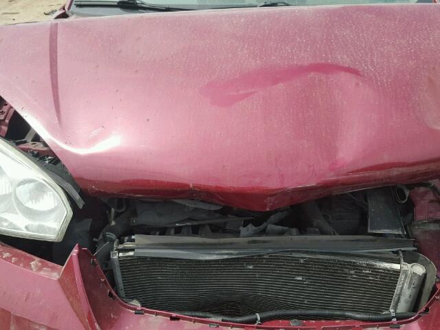 1G1ZS58F67F100868 - 2007 CHEVROLET MALIBU LS 红色 照片 7