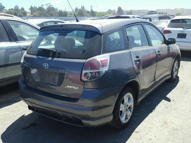 2T1KR30EX6C575247 - 2006 TOYOTA COROLLA MA GRAY photo 4