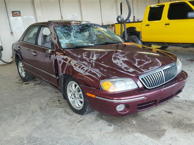 KMHFU45E43A257585 - 2003 HYUNDAI XG 350 BURGUNDY photo 1