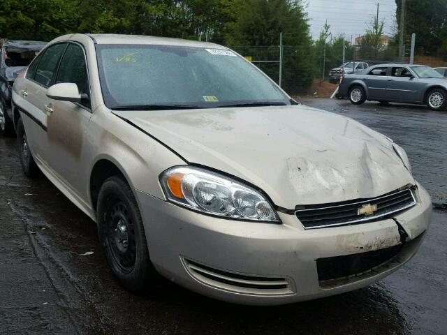 2G1WD5EM3A1241640 - 2010 CHEVROLET IMPALA POL GOLD photo 1